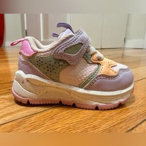 OshKosh B'gosh Kids Sneakers - Pink, Purple, and Orange